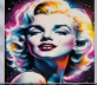 Preview: Diamond Painting Marilyn Monroe